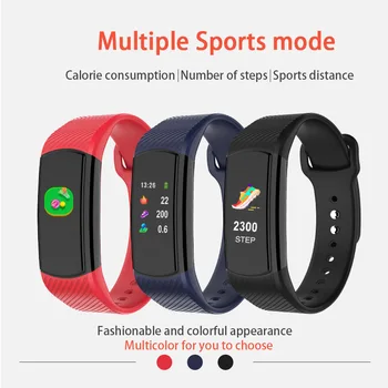 

Chronograph Smartband B60 Smart Watch Heart Rate Health Monitoring Blood Pressure Sport Smart Bracelet Step Wristwatch