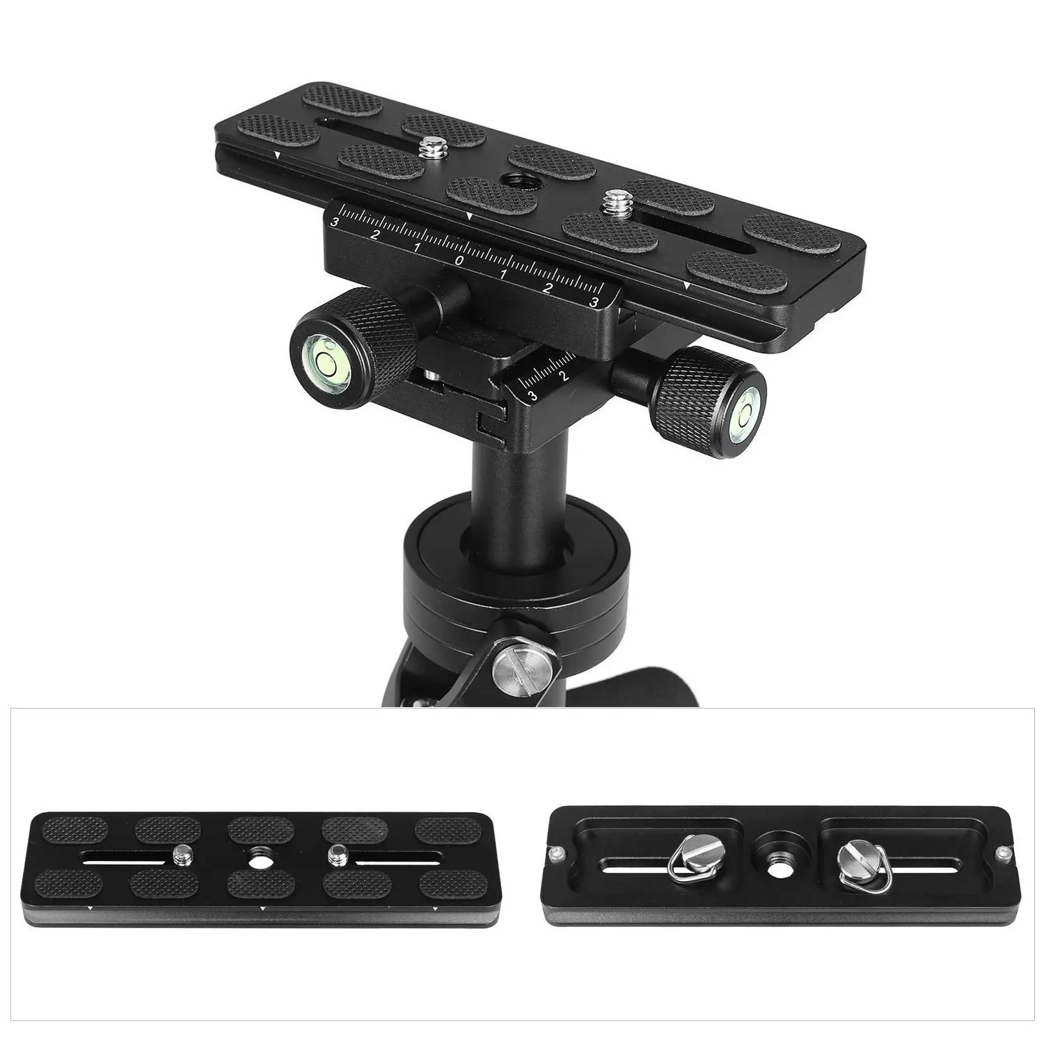 S40+ 0.4M 40CM Aluminum Alloy Handheld Steadycam Stabilizer for Steadicam for Canon Nikon Sony AEE DSLR Video Camera Accessories