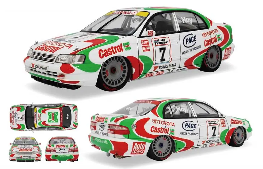 1/24 собранная модель автомобиля Toyota Carina E ST191 84 BTCC B24024