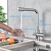 Kitchen Faucet Filter Purity Drinking Water Kitchen Sink Mixer Tap Beige With Dot Purification Water Faucets Tap Dual Handle ► Photo 2/6