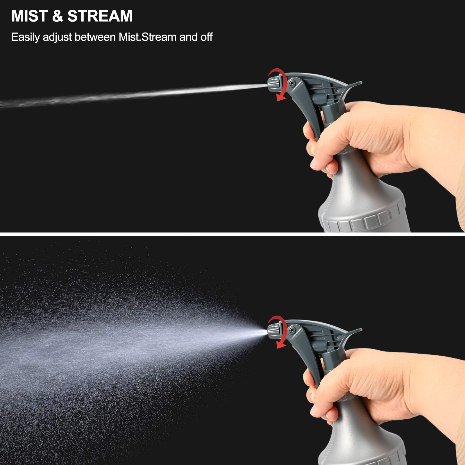 EHDIS Car Cleaning Water Sprayer without Bottle Window Tint Tools Garden Vehicle Washer Sprayer Glass Motorcycles Wash Cleaner