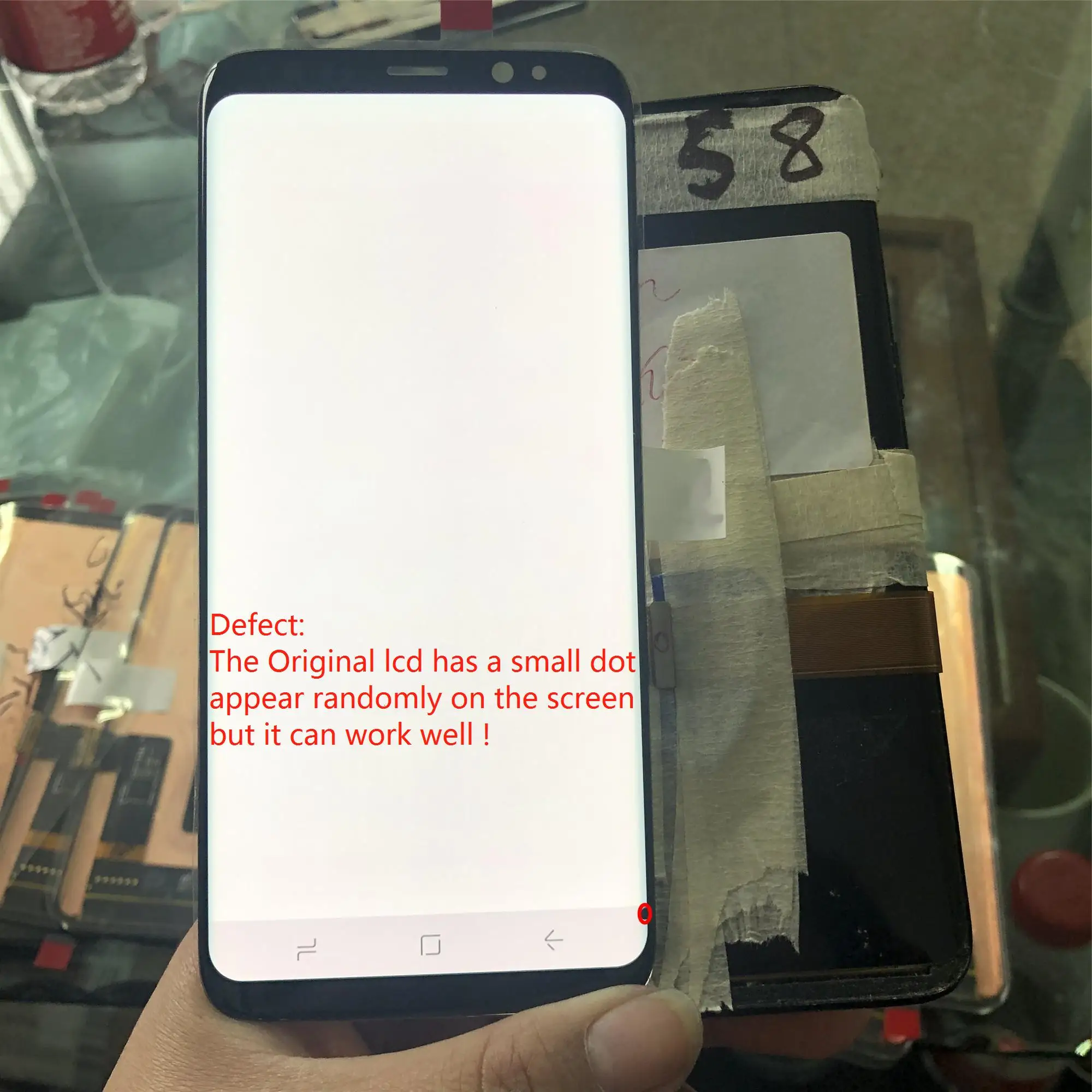Супер Amoled S8 дисплей для SAMSUNG Galaxy экран Замена LCD сенсорный дигитайзер сборка G950 G950F