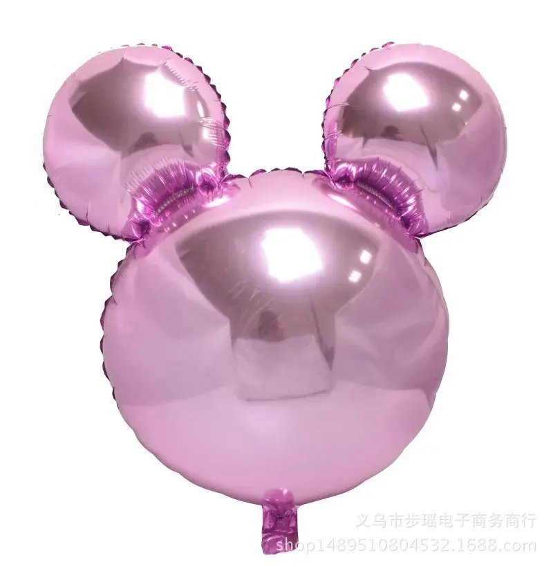 18-дюймовый световое табло повязка с изображением Mickey воздушный шар из фольги Детские День рождения Алюминий Пленка воздушный шар с гелием Свадебные украшения