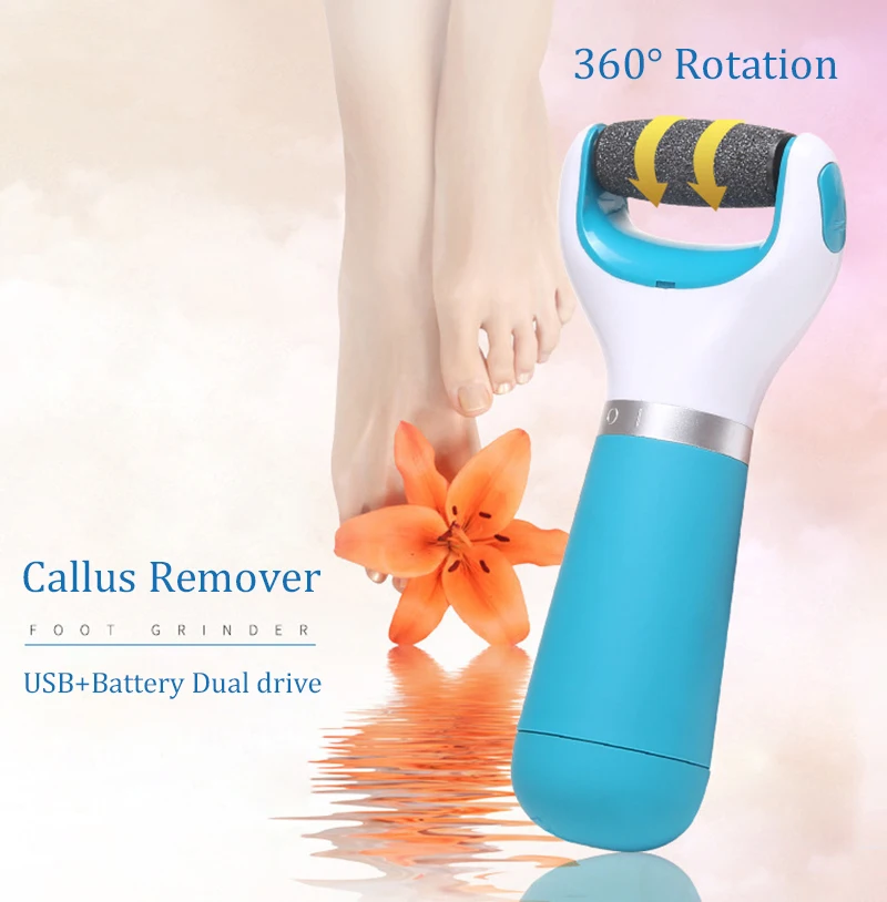 

Battery Powered Foot Hard Dry Dead Cuticle Skin Remover Pedicure Care Tools Removal Foot Grinding Tool Free Shipping