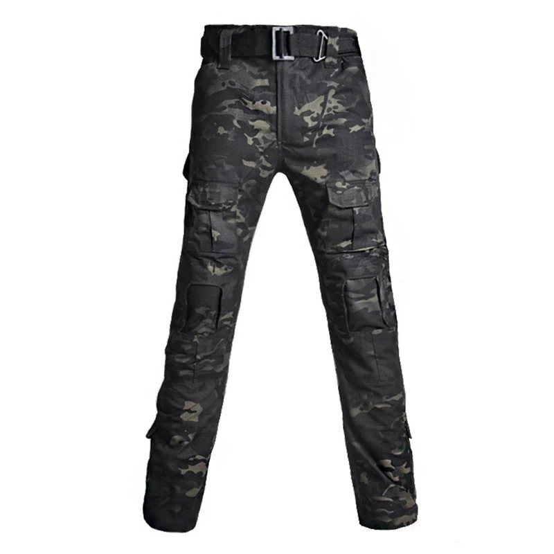 Tactical Military Pants Mens Camouflage Army Hunter Pants With Knee Pads Pockets Paintball Combat Cargo Pant Camo Long Trousers Tactical Military Pants Mens Camouflage Army Hunter Pants With Knee Pads Pockets Paintball Combat Cargo Pant Camo Long Trousers