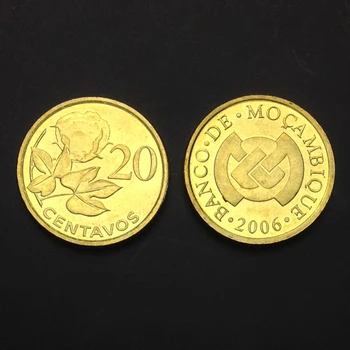 

Mozambique 20 Centimes 2006 Genuine Original Coins 100% Real Issuing Collection Coins Unc Africa