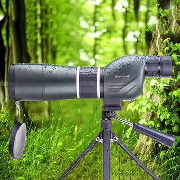 

10-45x60 Telescope Powerful Zoom Spotting Scope Monocular For Bird Watching Outdoor Hiking Sightseeing BK7 FMC Lens