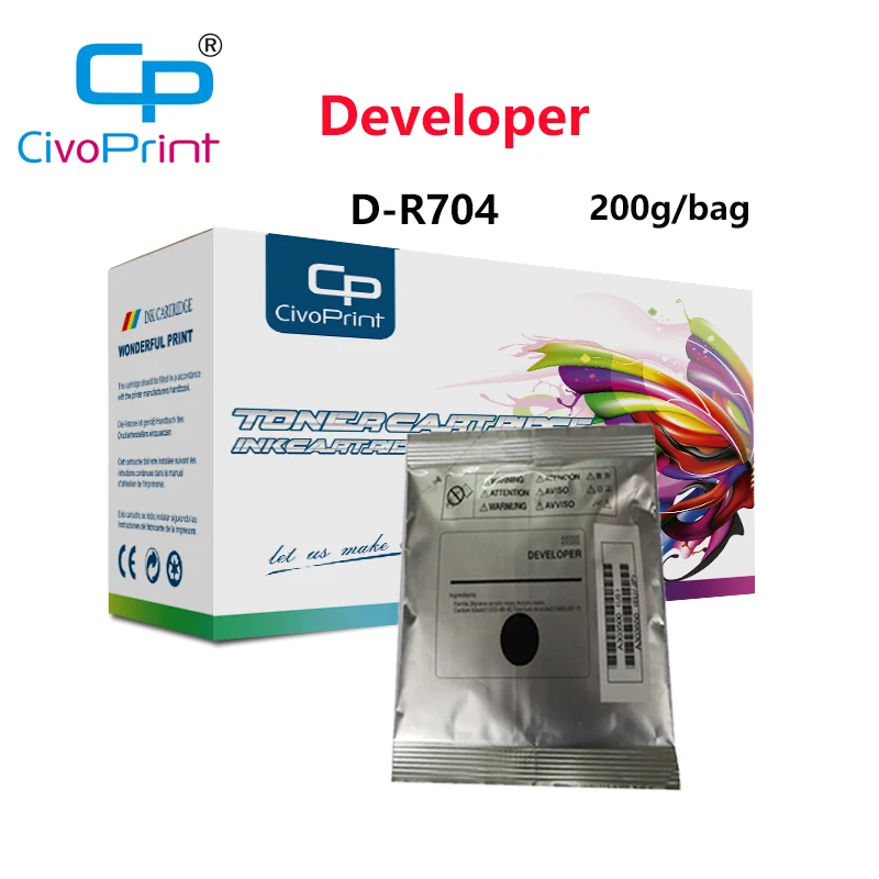 

Civoprint 1pcs 200g/bag DC R704 developer for samsung K3250 K3300