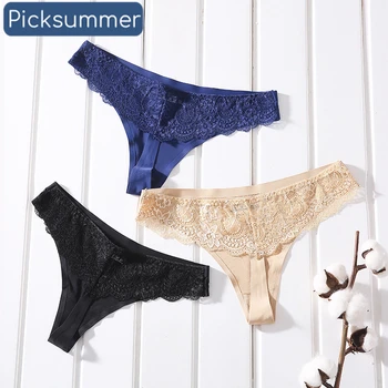 

Woman G-string Sexy Seamless Panty Underwear For Woman Female Thongs Sexy Seamless Woman Panty Cotton Crotch Wholesale
