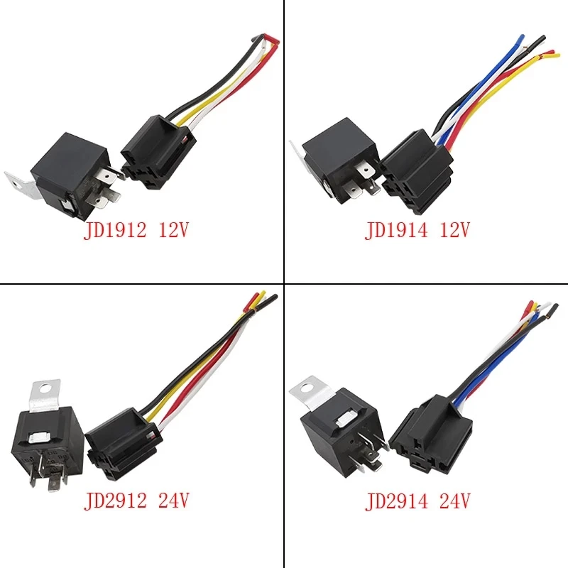 ϳ׽     ڵ , JD1912, JD1914, JD2912, JD2914, 12V, 24V, 40A, 4P, 5 , 1 