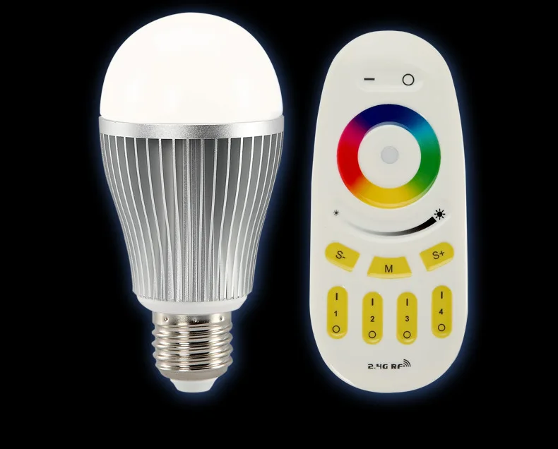 

MiLight2.4g RF Fully Touch 4-Way Smart Remote Control RGBW Grouping Controller Colorful Globe Usable
