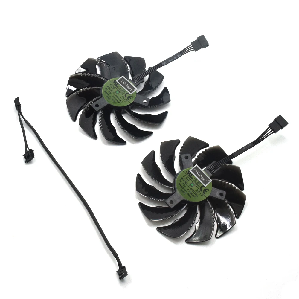 Ventilador de Refrigeração para Placa Gráfica Gigabyte T129215su 88 mm Gtx1050 ti 1060 1070 ti 1080 rx 470 480 570 580 Ventilador Pld09210s12hh g1 - Imagem 2