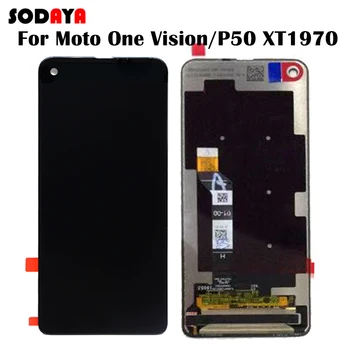 

Original For Motorola Moto One Vision LCD P50 XT1970 LCD Display Touch Screen Sensor Glass Digitizer Assembly Free Shipping