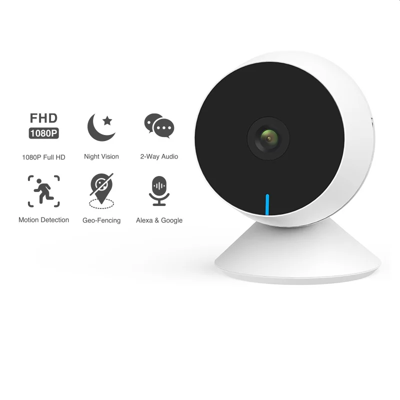 Мини IP-камера WiFi веб-камера видеоняня с обнаружением звука и движения 2-стороннее