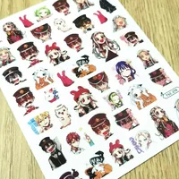 Toilet-bound Hanako-kun Anime 3D Design Decal Slider Stamping Back Glue DIY Decoration Tools Nail Art Sticker TSC 270 1