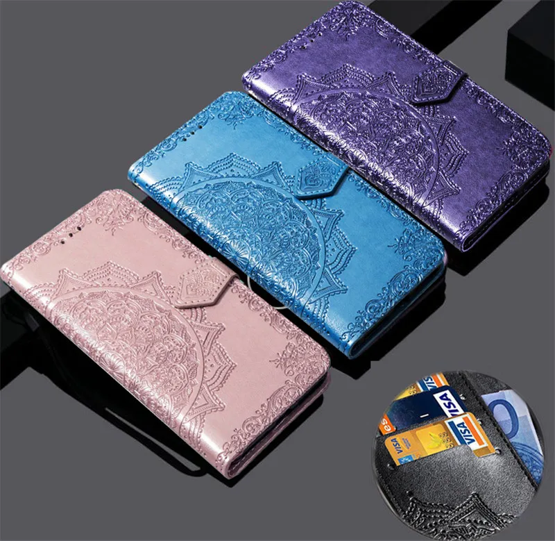 Роскошный кожаный чехол-книжка с 3D цветочным принтом для samsung Galaxy Star Advance/Star 2 G350E SM-G350E Чехол-бумажник s
