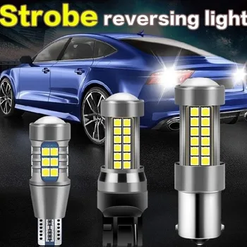 

1PC Strobe LED Reversing Light T15 T20 1156Car Light Bulb