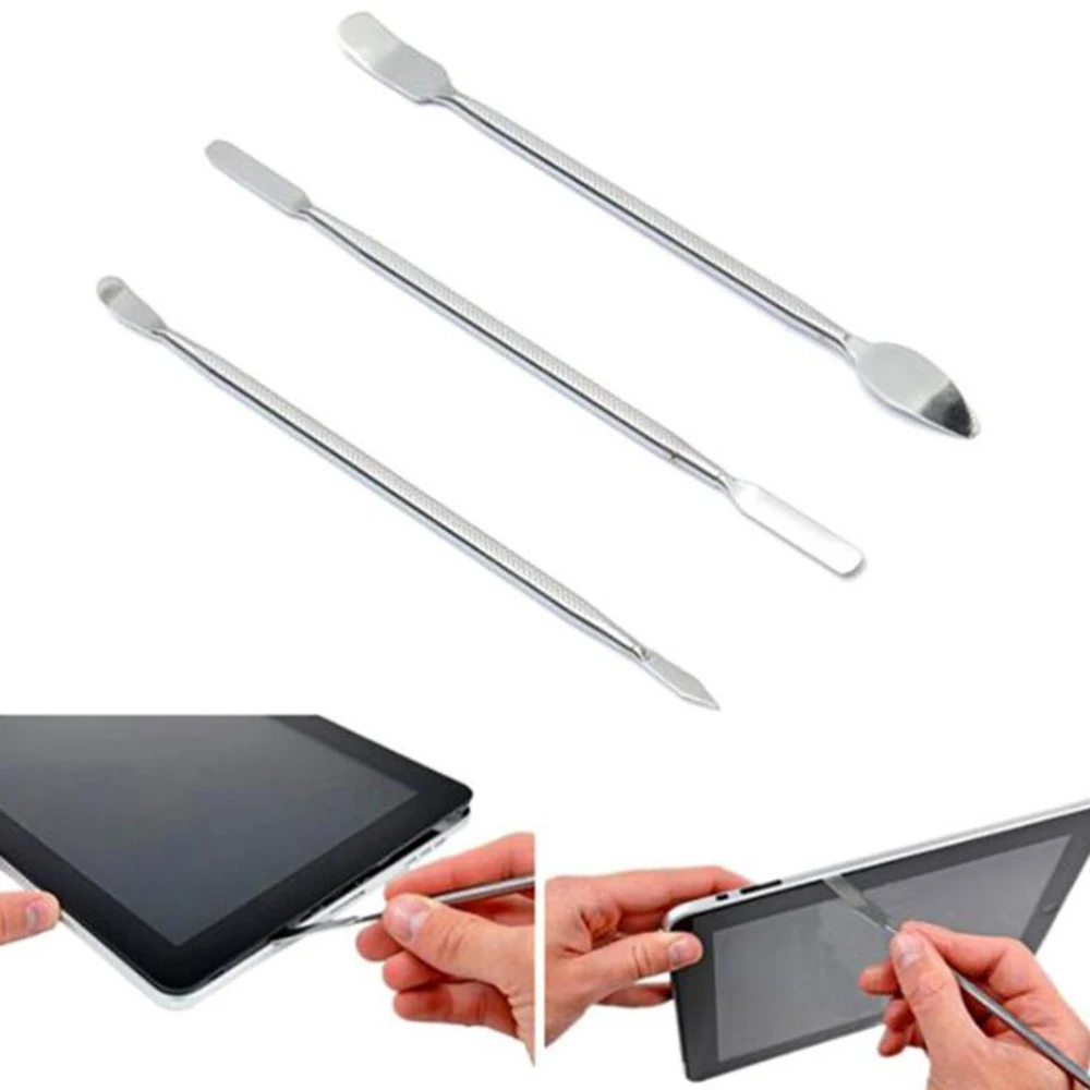 

BUYRUO Metal Spudger Prying Tool Crowbar Scraper Mobile Phone Opening Repair for cell phone Laptop Tablet Repair Hand Tools