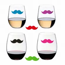6 шт Смешанные Цвет силиконовые бокалы для красного маркер на стакан для вина маркер напитков креативные носки с изображением усов Форма стекло идентификации маркер 6 шт Смешанные Цвет силиконовые бокалы для красного маркер на стакан для вина маркер напитков креативные носки с изображением усов Форма стекло идентификации маркер