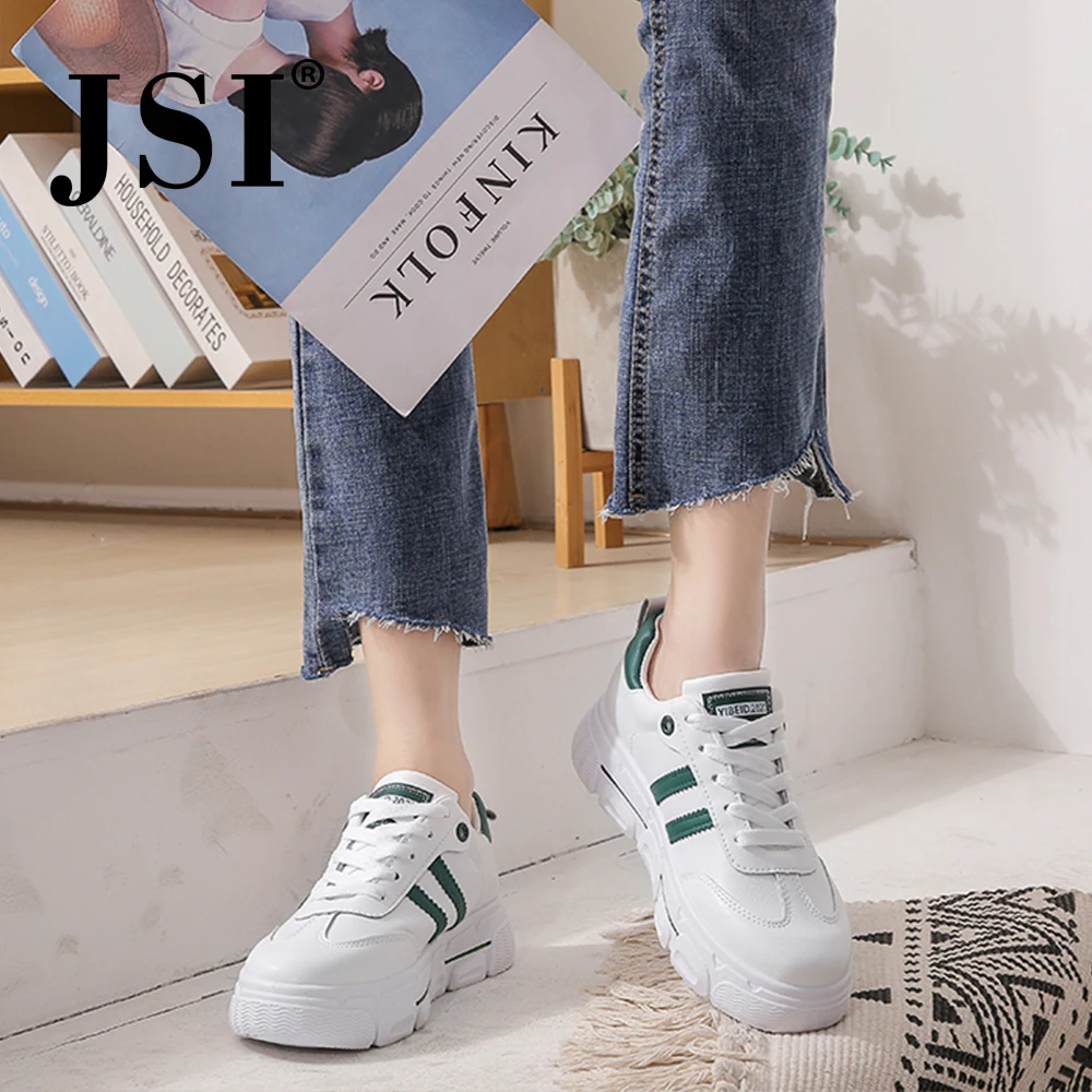 JSI/Новинка Модные женские туфли на плоской подошве Разноцветные с узкими лентами