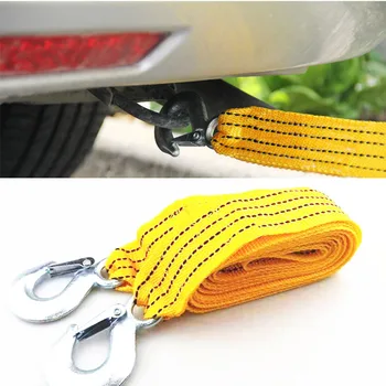 

4 m 3 tons double layer thickening rescue car rope for Cadillac XTS SRX ATS CTS/Renault Koleos Fluenec Latitude