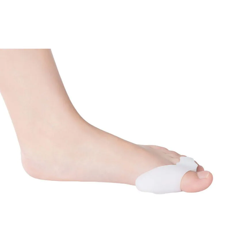 2pc Feet Care Hallux Valgus Tool Bunions Care Toe Corrector Toes Thumb Braces & Supports Gel Insoles Toe Separators Women Lady