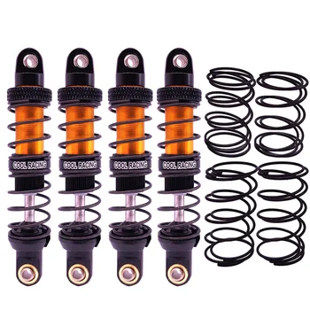 

Retail 4PCS Rock Crawler Metal Oil Suspension Shocks Absorber for SCX10 D90 WRAITH TRX-4 90046 RC CAR