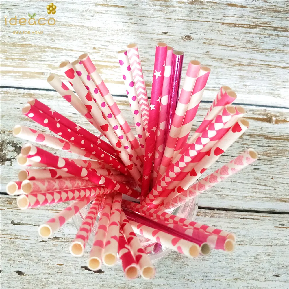 paper straws party wedding116