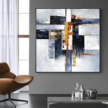 

Large Size Wall Decor Abstract Paintings Handmade On Canvas For Living Room Office Wall Decoration Picture Hand Painted Unframed