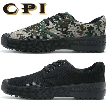 

Labor Liberation Shoes Men Military Training Shoes Non-slip Wear-resistant Camouflage Rubber Shoes Outdoor casual shoes Y2-42
