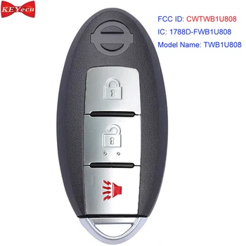 

KEYECU for Nissan Cube Juke Leaf Quest Versa Note Remote Key Fob 315MHz CWTWB1U808