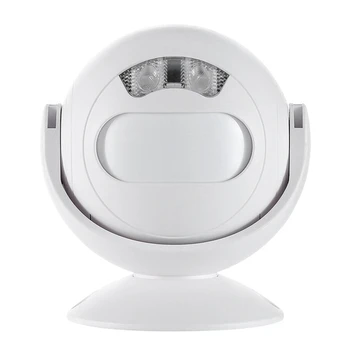 

3-In-1 Wireless Infrared Sensor Doorbell Custom Voice Sensor Infrared Sensor Welcome Doorbell Home Lantern Night Light