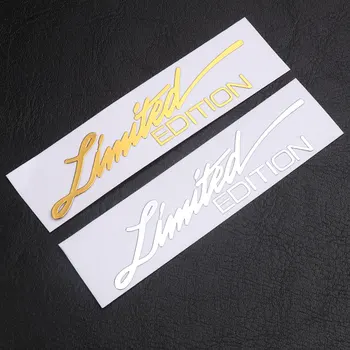 

LIMITED EDITION Emblem Creative 3D metal nickel Car Window Sticker Motorcycle Mobile phone Laptop Automobile Decoration Decals