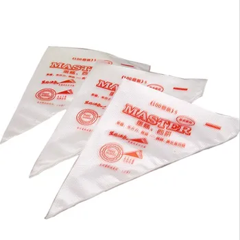 

20Pcs/Lot Disposable Piping Bag Icing Fondant Cake Cream bag Decorating Pastry Tip Tool Cake Tools Small/Large Size