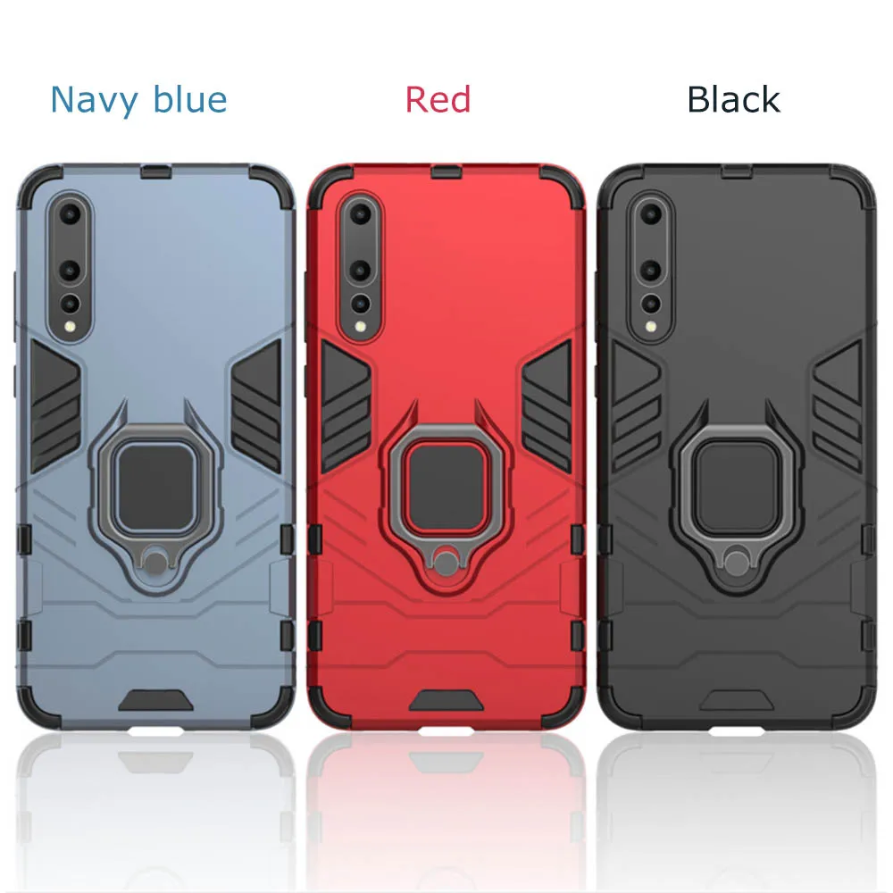

For Huawei P30 Lite Case Carbon Fiber Cover Shockproof Phone Case For Huawei P30 Pro Cover Full Protection Bumper Case