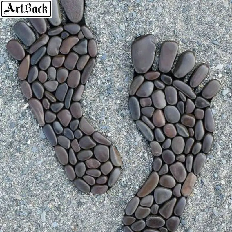 Artback 5D DIY Алмазная картина булыжника лодыжки полный квадратный/круглый Алмаз