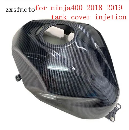 

For Kawasaki Ninja400 Ninja 400 Ninja -400 Ninja250 Ninja-250 2018 Motorcycle Gas Fuel Tank Cover Fairing carbon surface retake