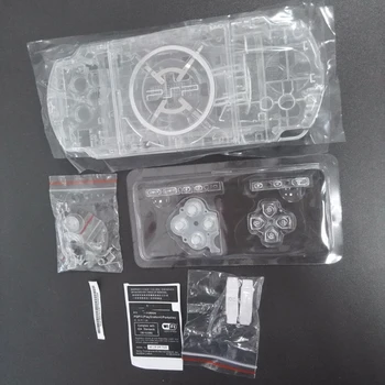 

Clear Crystal Transparent Crysal replacement Shell for PSP1000 PSP 1000 Game Console with Buttons Set Transparent Crystal Shell