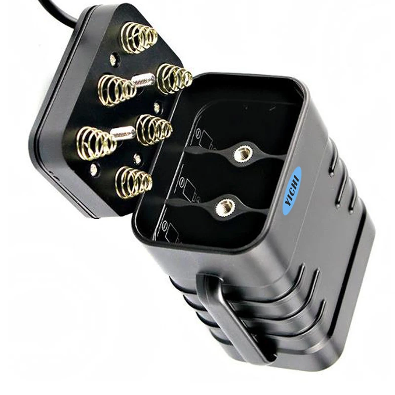 18650 чехол для аккумулятора с кабелем USB/DC двойной интерфейс водонепроницаемый мобильный источник питания простая в использовании функция зарядки мобильного телефона