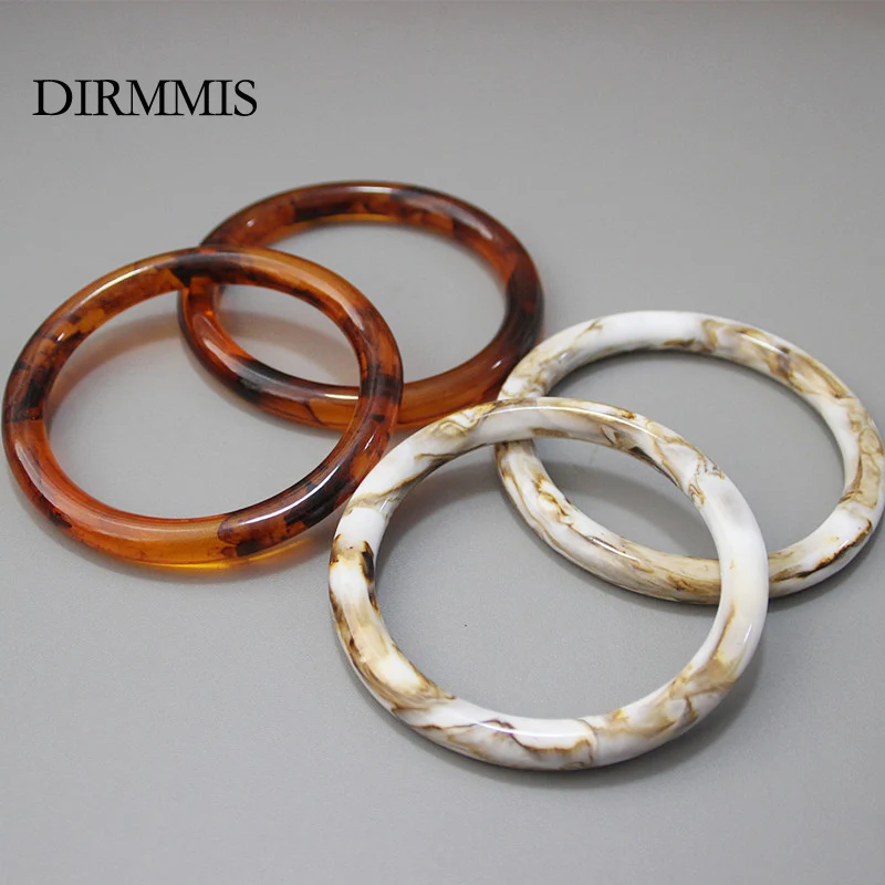 Bag-Accessory Handle Acrylic-Resin Replacement-Bag Wristband Circlet Beige Luxury New