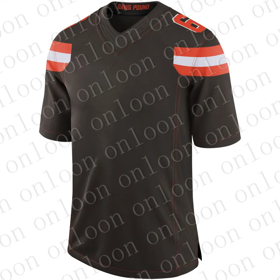 

Mens Sports Cleveland Fans Jersey Baker Mayfield Odell Beckham Jr Myles Garrett Nick CHubb Jarvis Landry brown Color jerseys