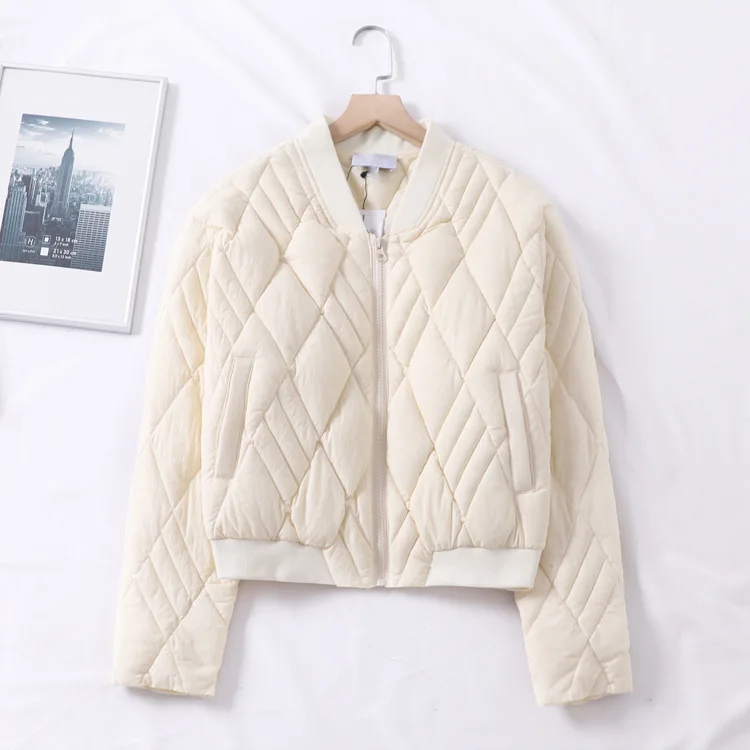 

One's Effortless Zero-Pressure Stand Collar Geometry Lines Fixed Craft Raglan Sleeve down Jacket Coat Entity