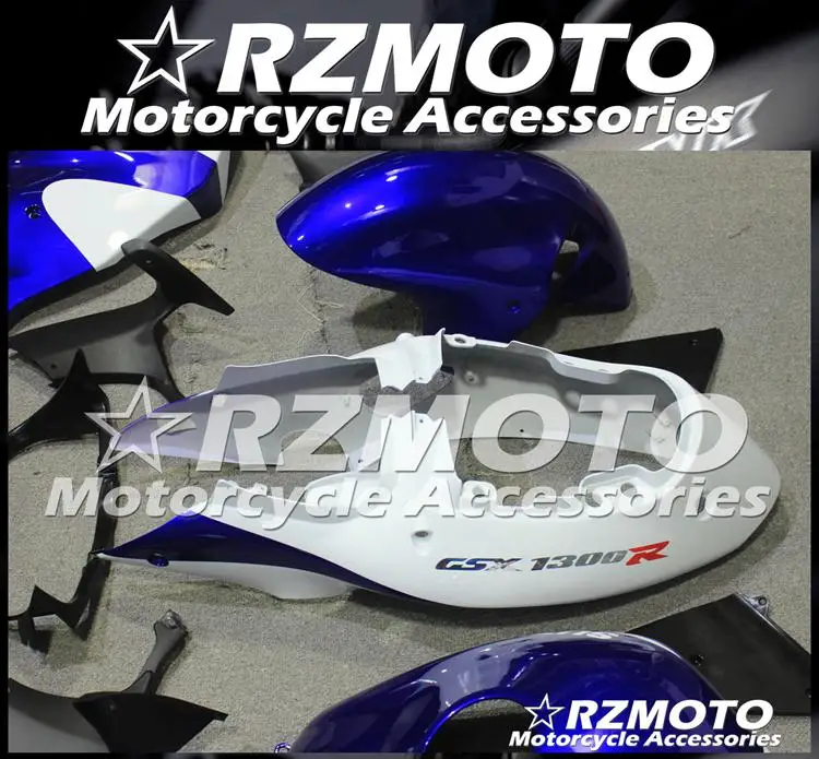 ABS мотоцикл обтекатель комплект для SUZUKI GSXR1300 1999-2007 год кузов литья под давлением Магазин № 1205