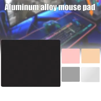 

Mouse Pad Metal Aluminum Mousepad Double Side Waterproof Ultra Smooth Mouse Pad for Office and Gaming FKU66