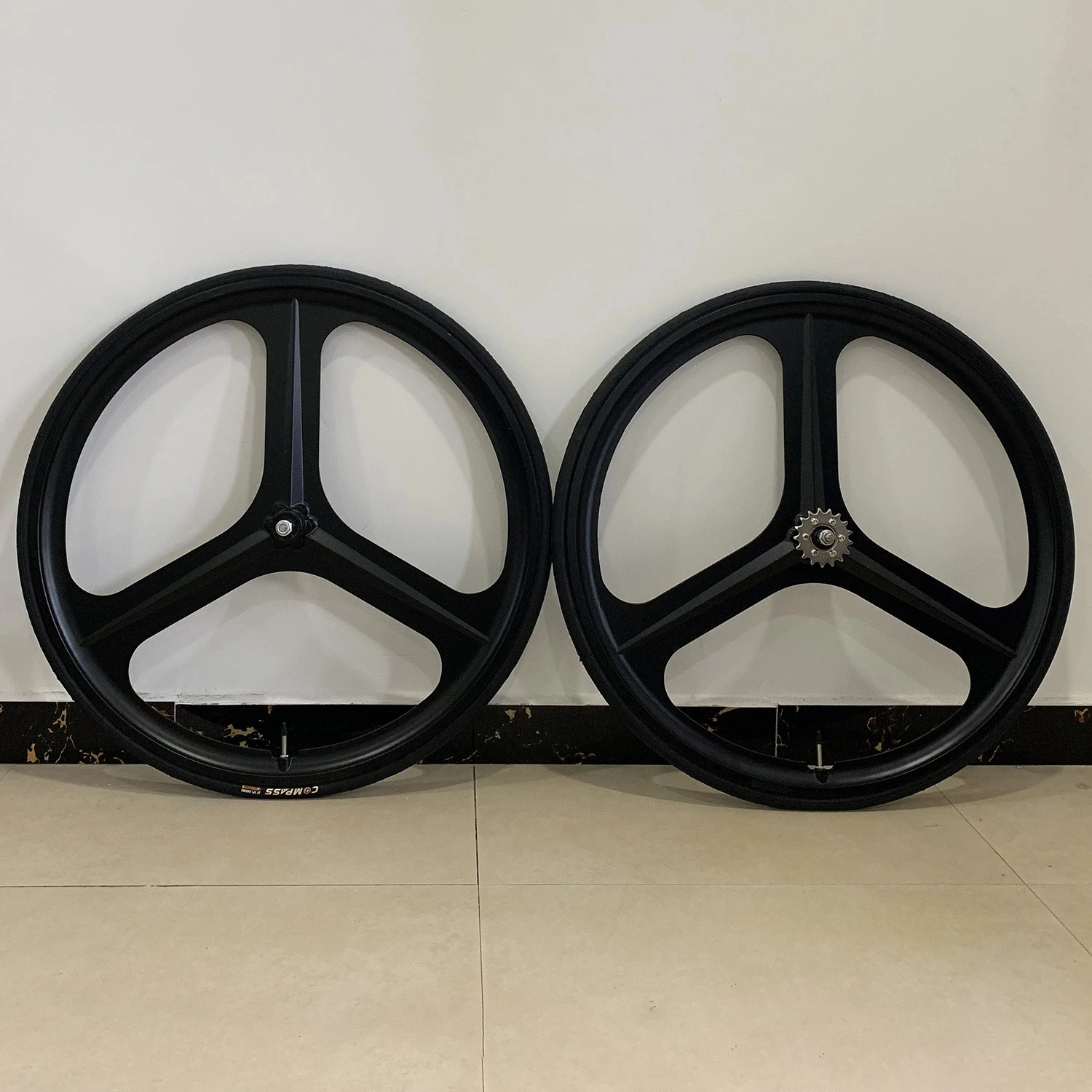 Magnesium Alloy Bicycle Wheel 700C Bike Rim Spokes Fixie