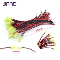 Small Tamiya EL 2P Terminal Wire Connector Spacing 4.5MM Model Pair Connector Air Male And Female Connector 20cm