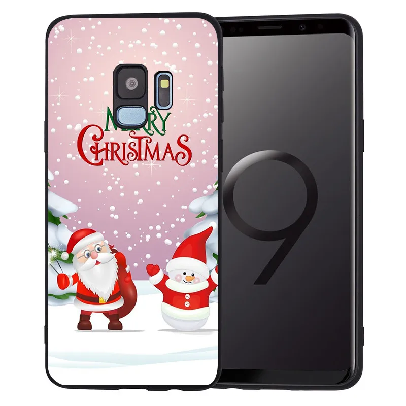 Счастливого Рождества для Samsung Galaxy S6 S7 край S8 S9 S10 Plus Note 8, 9, 10, A30 A40 A50 A60 A70 M10 M20 чехол для телефона etui - Цвет: H2293