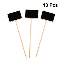 Mini pizarra de 10 piezas, tablero de mensajes, decoración del hogar, accesorios de bricolaje