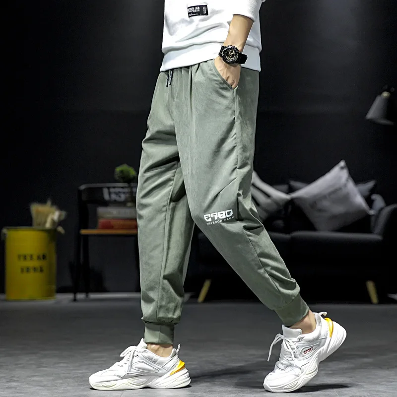 

New Style Multi-color Selectable 2019 Autumn New Style Casual Pants Korean-style Versatile Students Trend Trousers