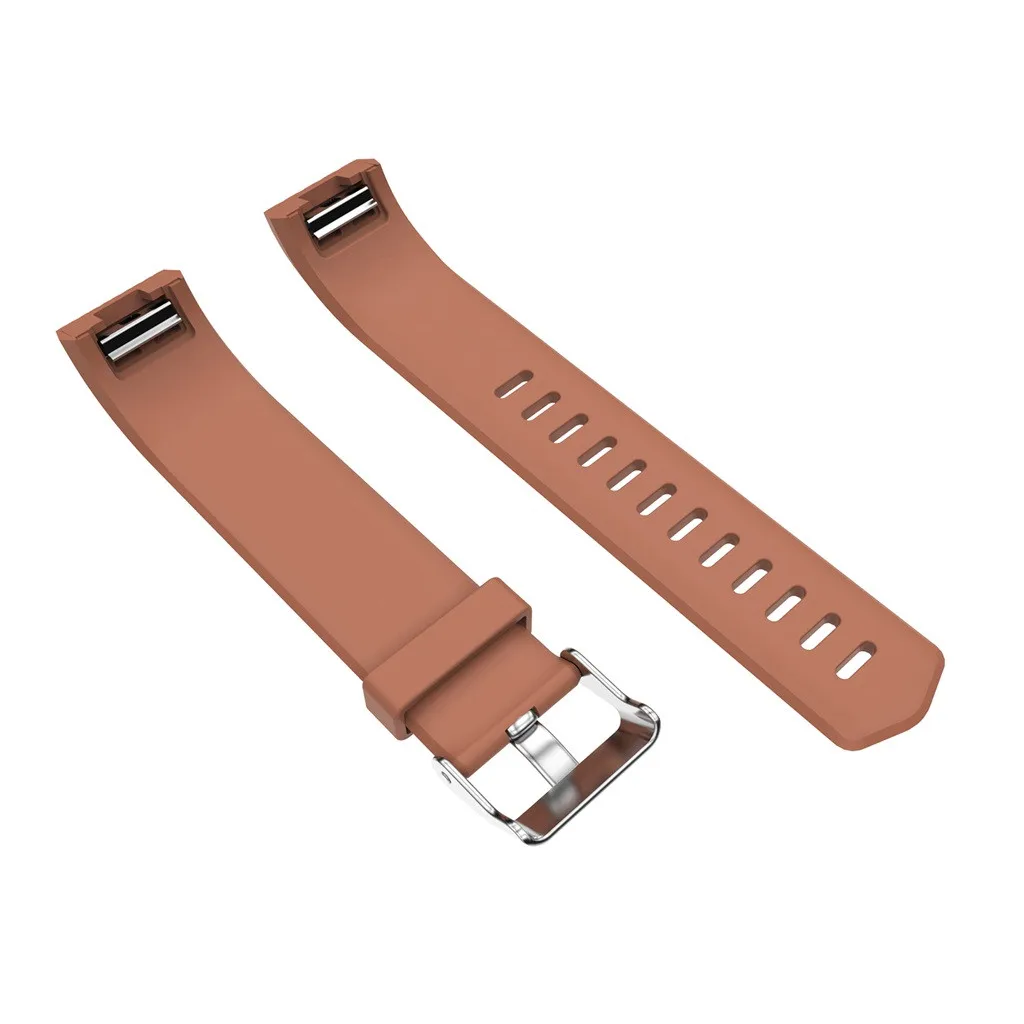 Силиконовый ремешок для Fitbit Charge 2, ремешок для умных часов, сменный ремешок для мужских Т-часов, 3D Модный женский мужской спортивный браслет 19Sep